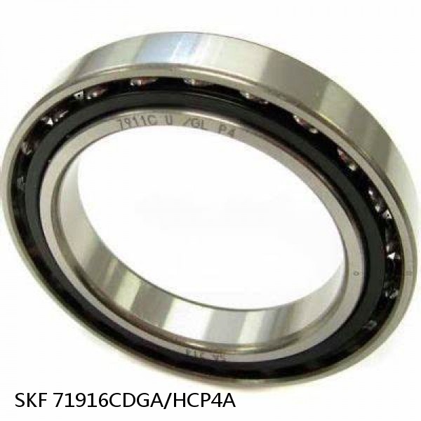 71916CDGA/HCP4A SKF Super Precision,Super Precision Bearings,Super Precision Angular Contact,71900 Series,15 Degree Contact Angle