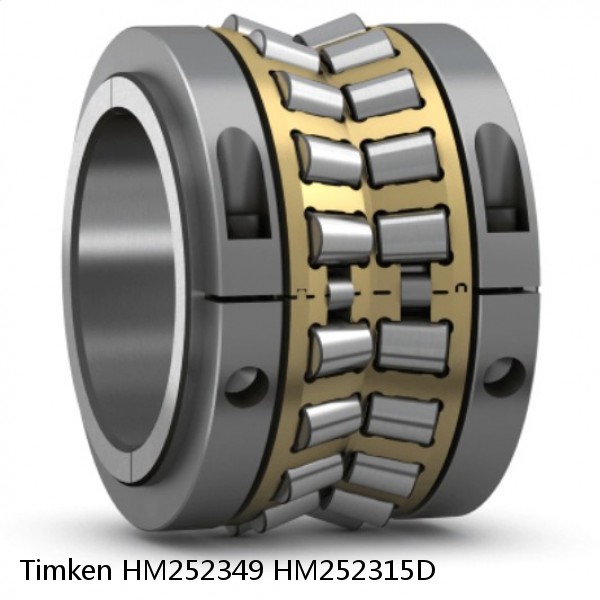 HM252349 HM252315D Timken Tapered Roller Bearing Assembly