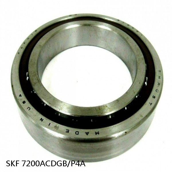 7200ACDGB/P4A SKF Super Precision,Super Precision Bearings,Super Precision Angular Contact,7200 Series,25 Degree Contact Angle